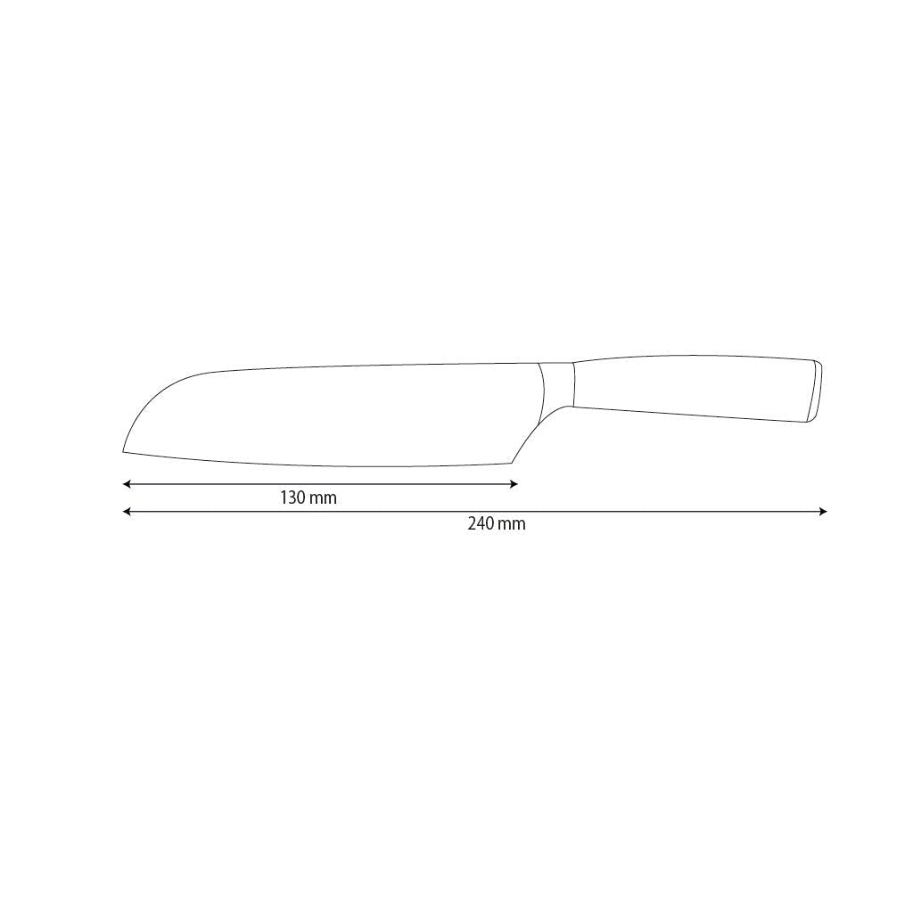 Japansk universalkniv med hamret overflate – 13 cm presisjonsblad