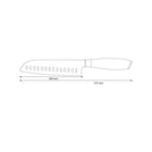 Japansk Santoku-kniv – 18 cm allsidig blad