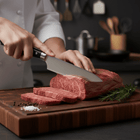 Japansk kokkekniv med hamret overflate – 20 cm presisjonsblad