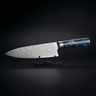 Japansk kokkekniv med hamret overflate 20cm presisjonsblad