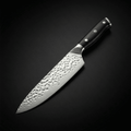 Japansk kokkekniv med hamret overflate – 20 cm presisjonsblad