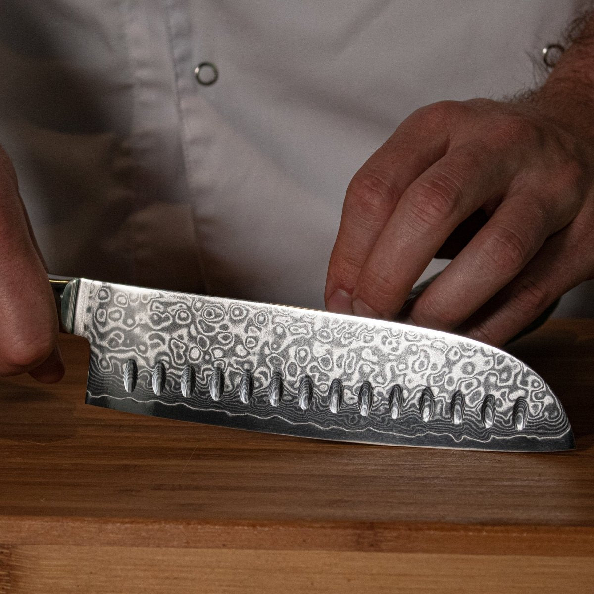 Japansk Santoku-kniv – 18 cm allsidig blad