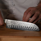 Japansk Santoku-kniv – 18 cm allsidig blad