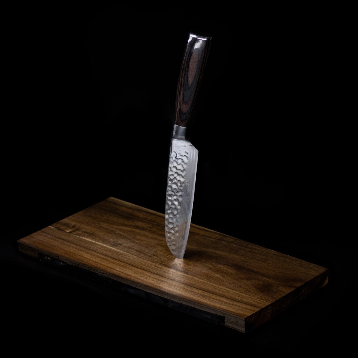 Japansk universalkniv med hamret overflate – 13 cm presisjonsblad