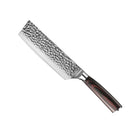 Japanske håndsmidde Damascus-kniver – sett med 3 deler