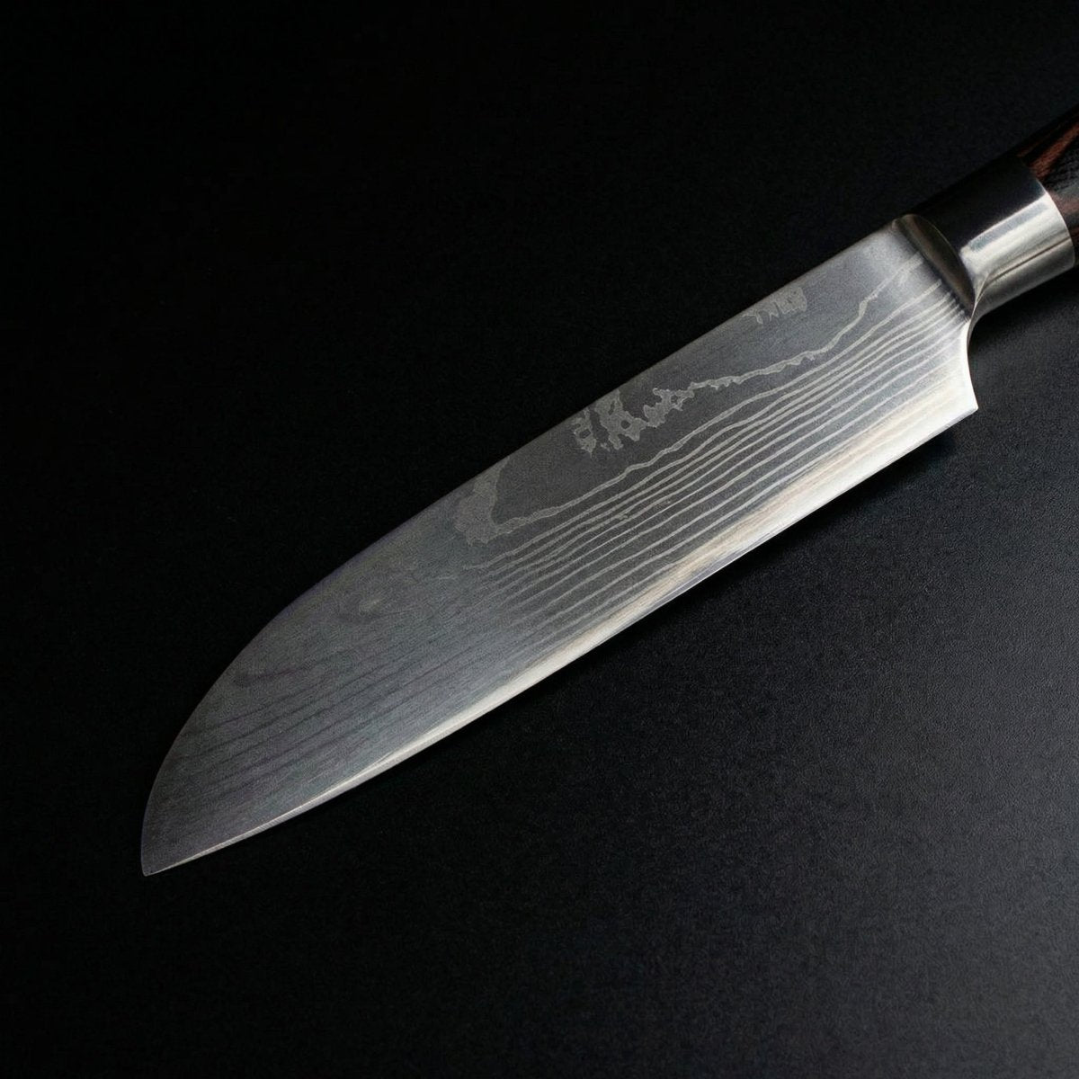 Japansk Santoku-kniv – 13 cm kompakt blad
